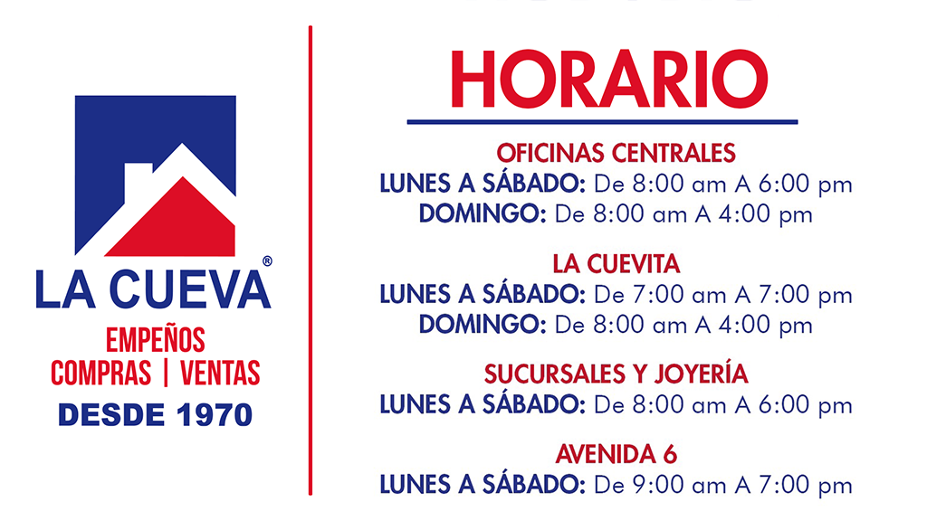 Horario La Cueva